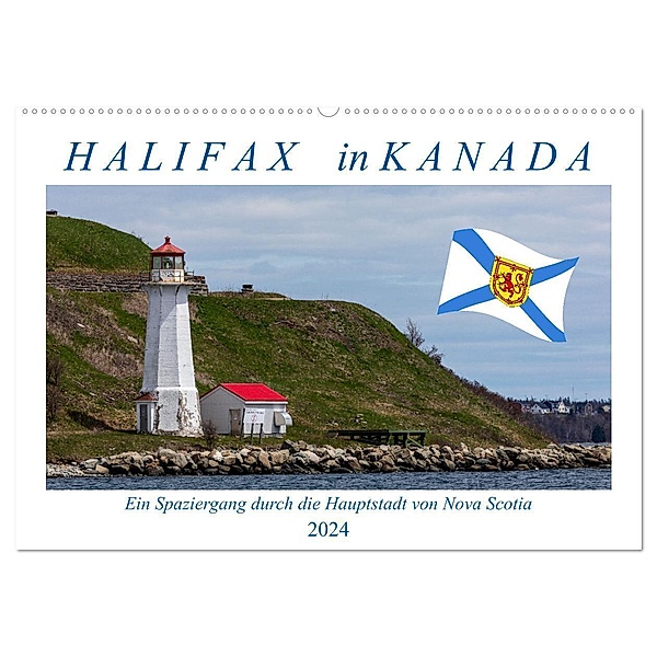 Halifax in Kanada (Wandkalender 2024 DIN A2 quer), CALVENDO Monatskalender, Roland Brack