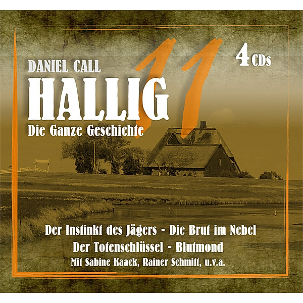 Hallig 11 - Die Ganze Geschichte,4 Audio-CD