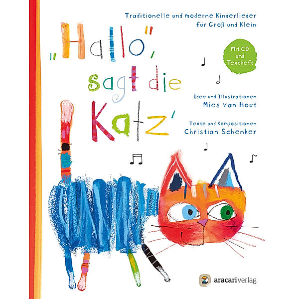 Hallo, sagt die Katz', m. Audio-CD