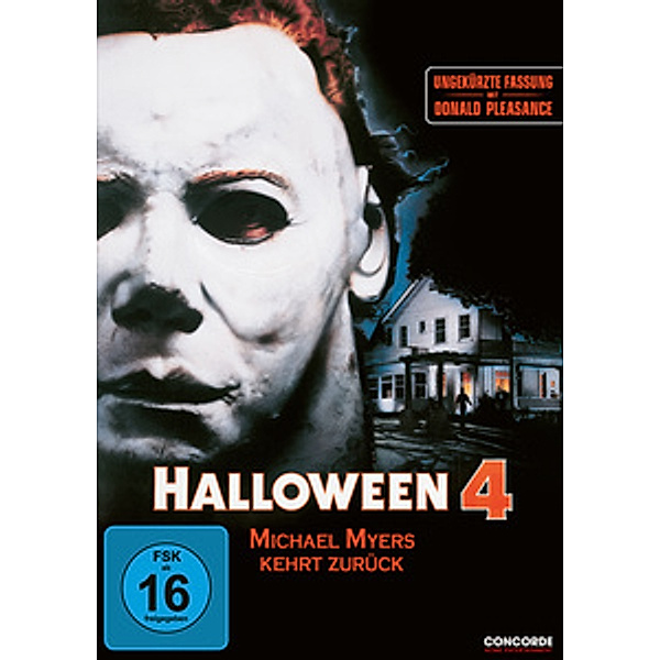 Halloween 4 - Michael Myers kehrt zurück, Halloween 4-Michel Myers kehrt zurück, Dvd
