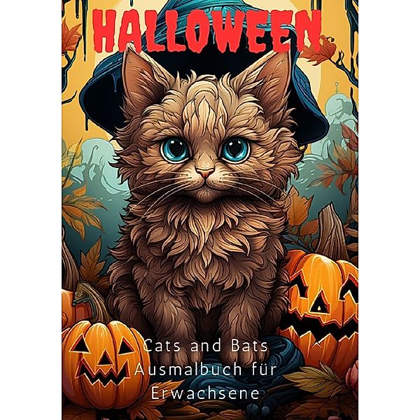 Halloween - Cats and Bats, Diana Kluge