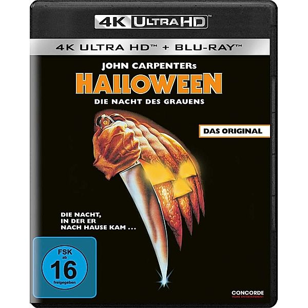 Halloween - Die Nacht des Grauens (1978) (4K Ultra HD), Halloween 4K, UHD