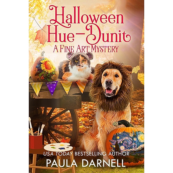 Halloween Hue-Dunit (A Fine Art Mystery, #5) / A Fine Art Mystery, Paula Darnell