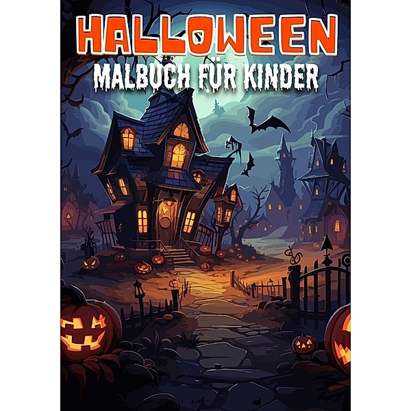 Halloween Malbuch  | halloween geschenk | halloween ausmalbilder, Kindery Verlag