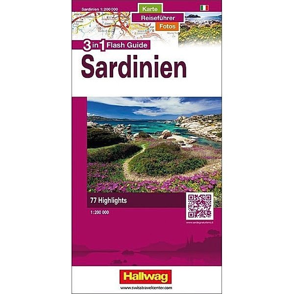 Hallwag Flash Guide Sardinien / Sardegna / Sardinia