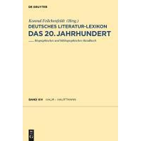 Halm - Hauptmann / Deutsches Literatur-Lexikon