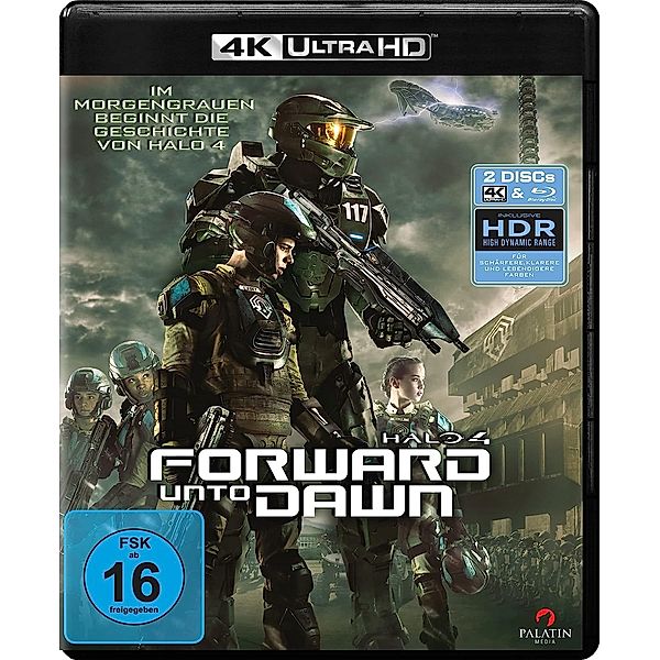 Halo 4 - Forward Unto Dawn, HALO 4-Forward unto Dawn, 4K UHD, Bd