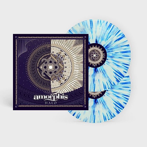 Halo (Clear-White-Blue Splatter), Amorphis