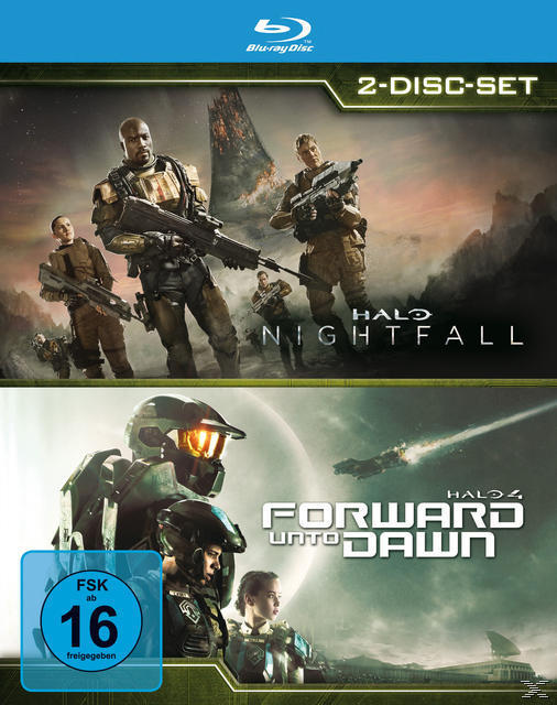 Image of Halo: Nightfall / Halo 4: Forward Unto Dawn BLU-RAY Box