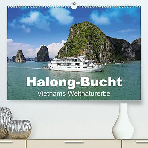 Halong-Bucht - Vietnams Weltnaturerbe (Premium-Kalender 2020 DIN A2 quer), Klaus Eppele