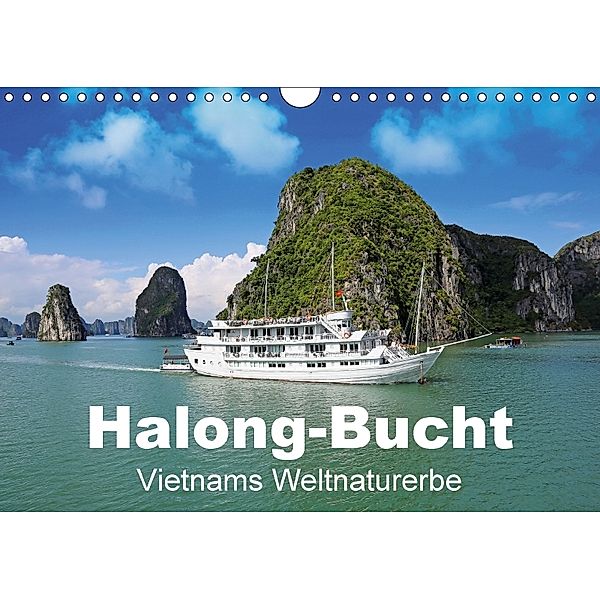 Halong-Bucht - Vietnams Weltnaturerbe (Wandkalender 2018 DIN A4 quer), Klaus Eppele