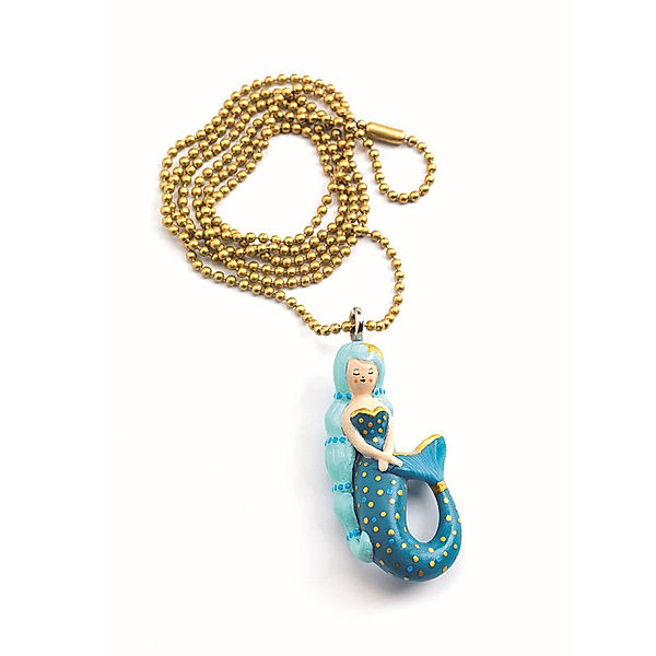 Djeco Halskette LOVELY CHARMS – MERMAID in bunt