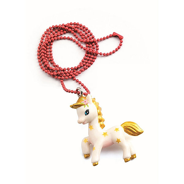 Djeco Halskette LOVELY CHARMS – PONEY in bunt