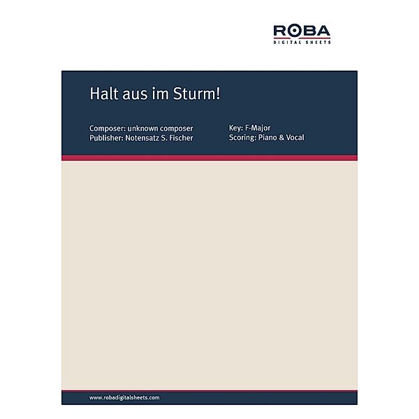 Halt aus im Sturm!, E. Gebhardt