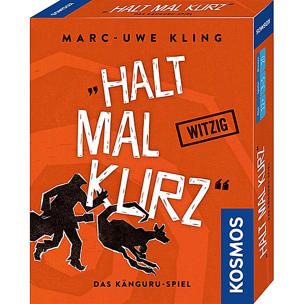 Kosmos Spiele Halt mal kurz (Kartenspiel), Marc-Uwe Kling
