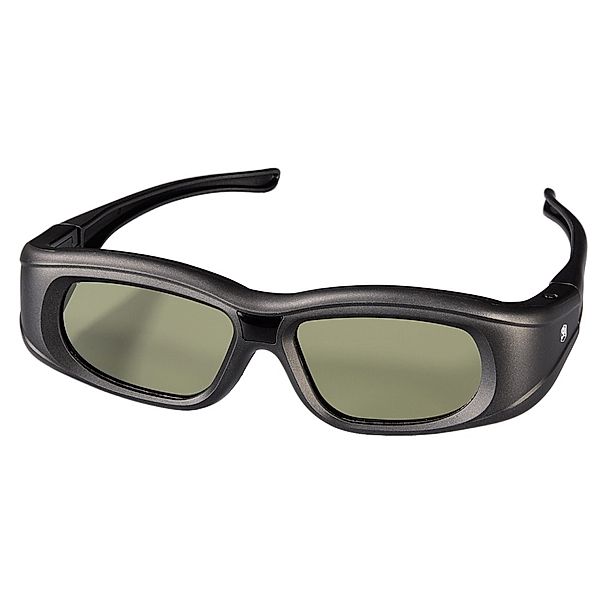 Hama 3D-Shutterbrille für Sony 3D-TVs, wiederaufladbar, Schwarz