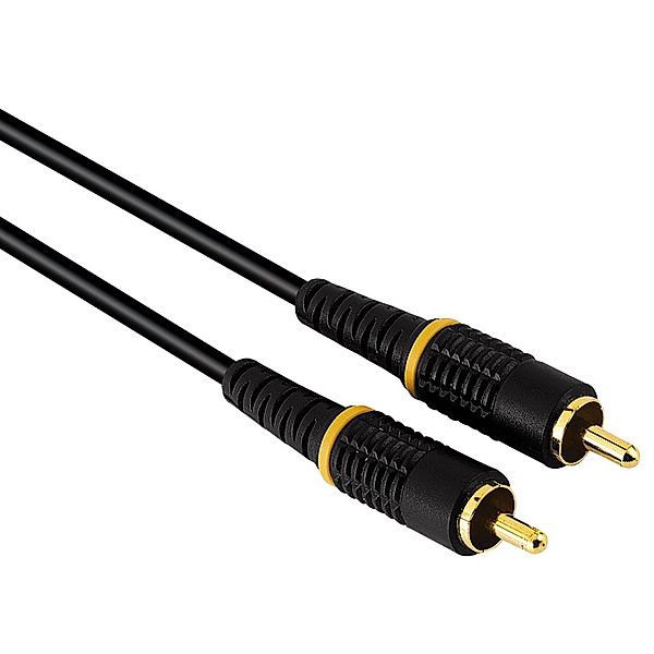 Hama Audio-Kabel Cinch-Stecker - Cinch-Stecker, digital Audio Koax, 1,5m