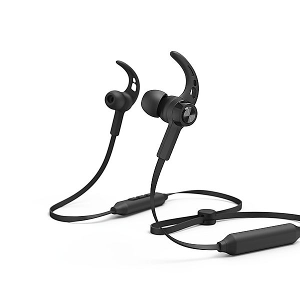 Hama Bluetooth®-Kopfhörer Balance, In-Ear, Mikro, Ear-Hook, Schwarz