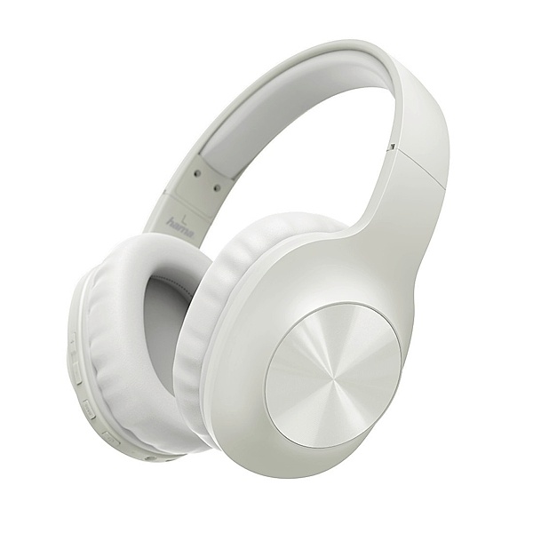 Hama Bluetooth®-Kopfhörer Calypso, Over-Ear, Mikrofon, Bass Booster, Weiß
