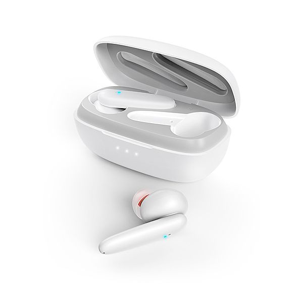 Hama Bluetooth®-Kopfhörer Passion Clear, ANC, True Wireless, In-Ear, Weiss