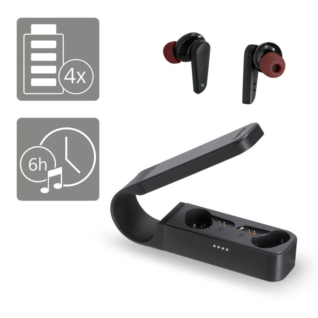 True In-Ear, Spirit Pocket, Wireless, Hama Bluetooth®-Kopfhörer Schwarz