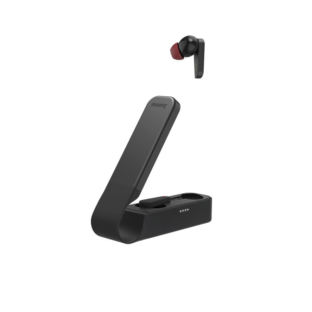 Bluetooth®-Kopfhörer Schwarz In-Ear, Spirit Hama Pocket, True Wireless,