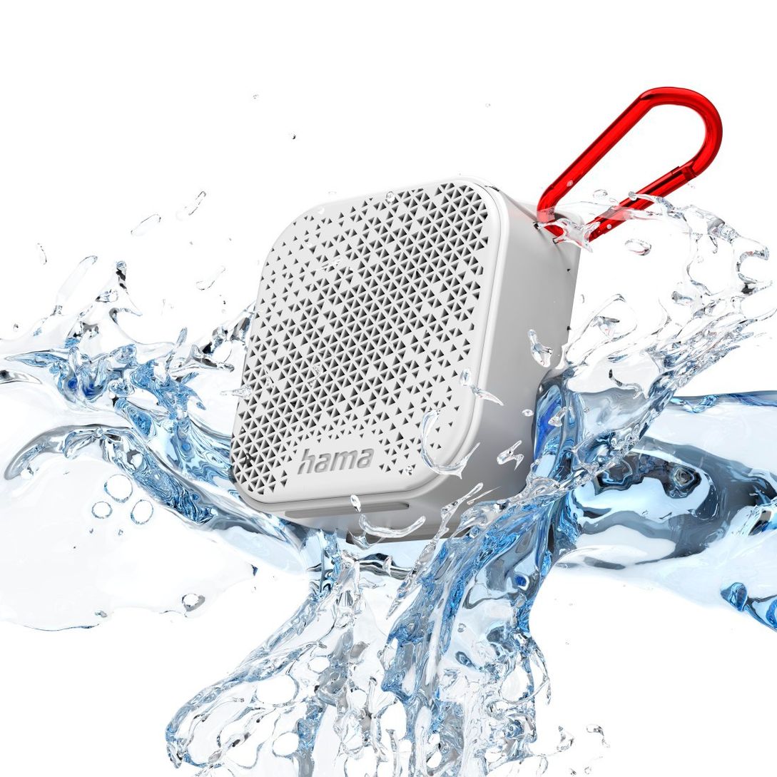 Hama Bluetooth®-Lautsprecher Pocket 2.0, wasserdicht, 3,5 W, Weiß |  Weltbild.de