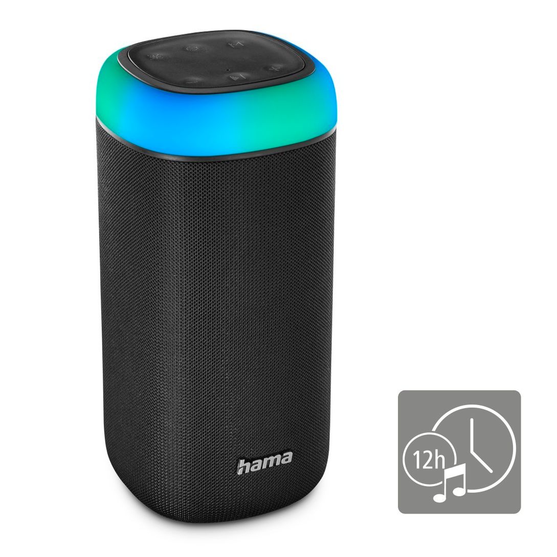 Hama Bluetooth®-Lautsprecher Shine 2.0, LED, spritzwassergeschützt, 30W, |  Weltbild.de