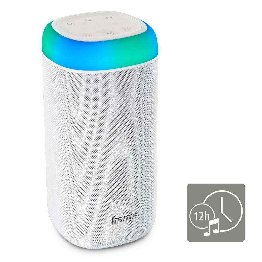 Hama Bluetooth®-Lautsprecher Shine 2.0, LED, spritzwassergeschützt, 30W, |  Weltbild.de