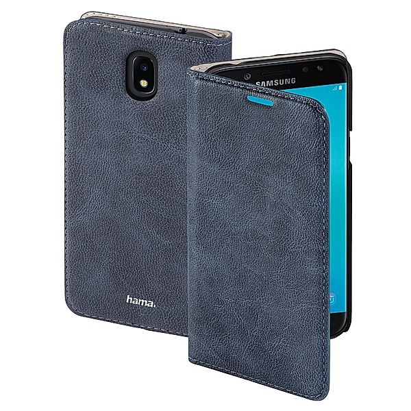 Hama Booklet Guard Case für Samsung Galaxy J3 (2017), Blau