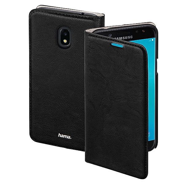 Hama Booklet Guard Case für Samsung Galaxy J3 (2017), Schwarz