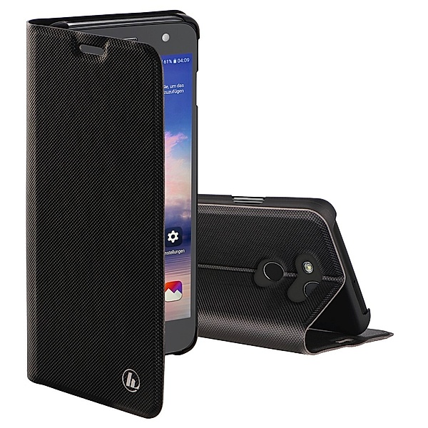 Hama Booklet Slim Pro für LG X power3, Schwarz