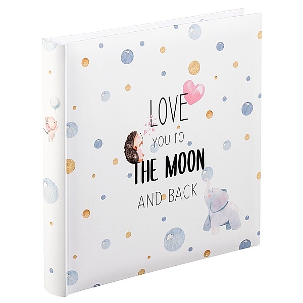 Hama Buch-Album To The Moon, 25x25 cm, 50 weiße Seiten
