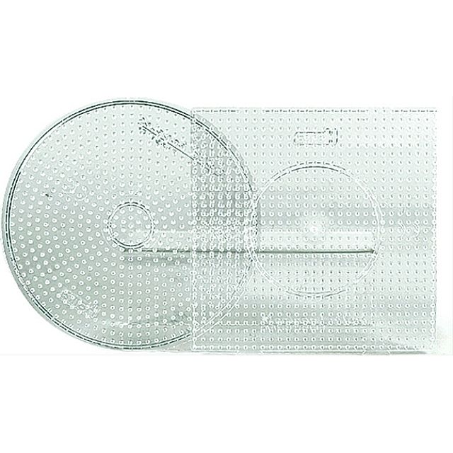 Hama® Bügelperlen Midi - 2er Set Stiftplatten im Beutel - Transparent großer  K | Weltbild.de