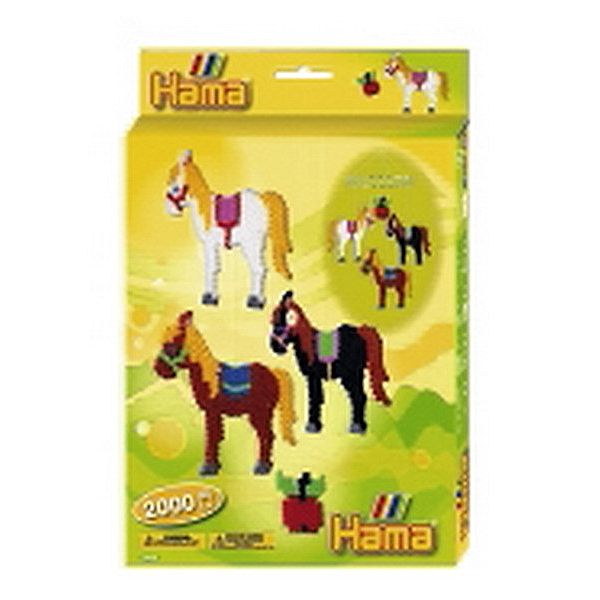 Hama - Bügelperlen (Motiv: Pferde-Mobile)