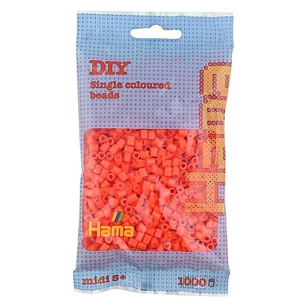 Hama® Bügelperlen Perlen, orange, 1.000 Stück