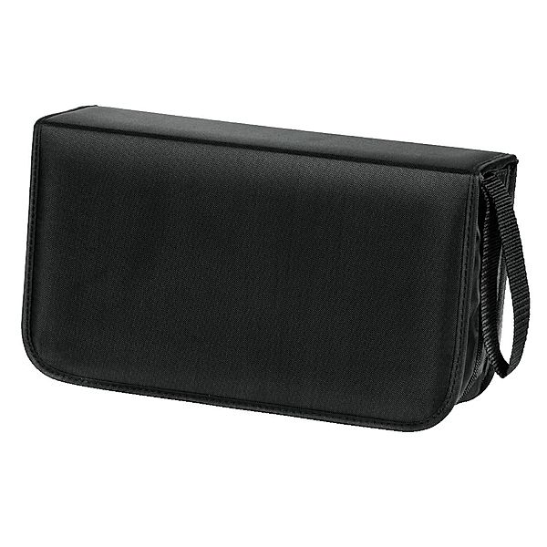 Hama CD-Wallet Nylon 120, schwarz, Tasche