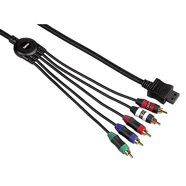 Hama Component-HD-AV-Kabel V2 für Nintendo WiiU/Wii, High Quality, 2,3 m