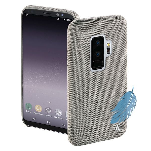 Hama Cover Cozy für Samsung Galaxy S9+, Hellgrau