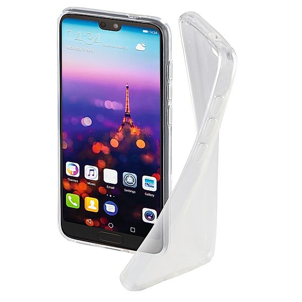Hama Cover Crystal Clear für Huawei P20, Transparent