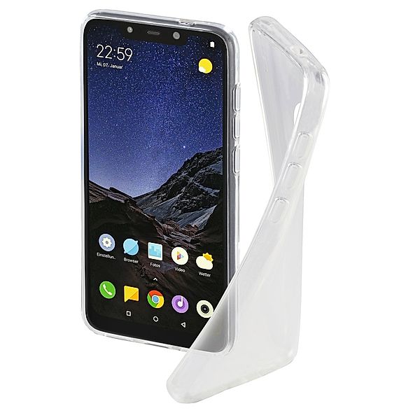 Hama Cover Crystal Clear für Xiaomi Pocophone F1, Transparent