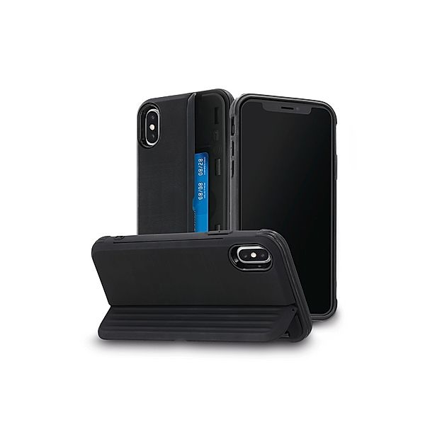 Hama Cover Rugged für Apple iPhone X/Xs, Schwarz