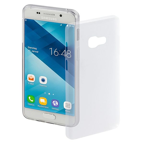 Hama Cover Ultra Slim für Samsung Galaxy A5 (2017), Weiß