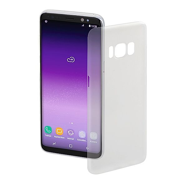 Hama Cover Ultra Slim für Samsung Galaxy S8, Weiß