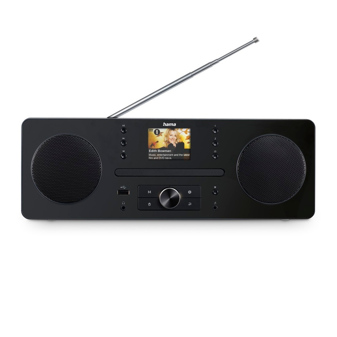 Hama Digitalradio DIR1570CBT, DAB+ Internetradio CD Bluetooth® RX App