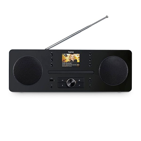 Hama Digitalradio DIR1570CBT, DAB+/Internetradio/CD/Bluetooth® RX/App