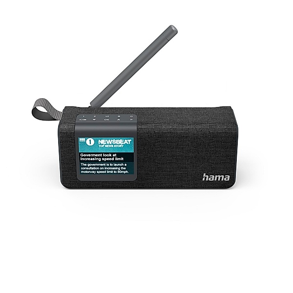 Hama Digitalradio DR200BT, Black Edition,