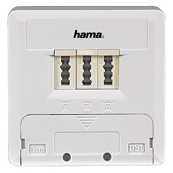 Hama DSL-Splitter für ISDN und analogen Telefonanschluss