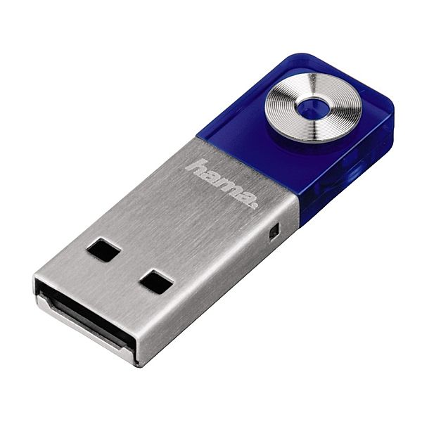 Hama FlashPen Lore, USB 2.0, 16 GB, 15 MB/s, Blau