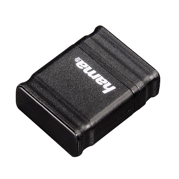 Hama FlashPen Smartly, USB 2.0, 32 GB, 10MB/s, Schwarz